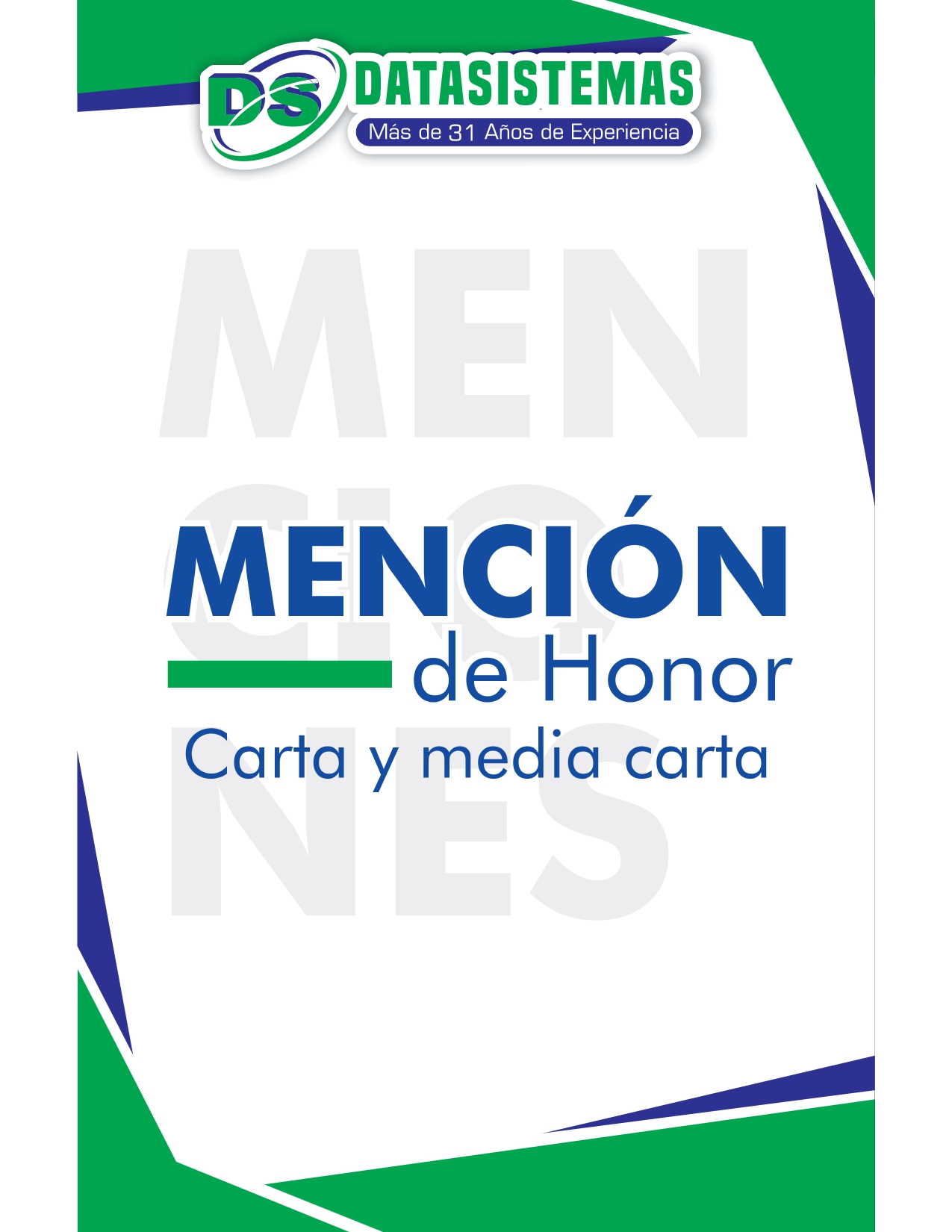 Productos de la categoría Menciones